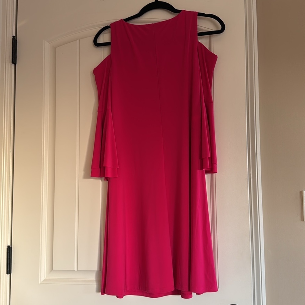 Lauren Ralph Lauren Hot Pink Dress 2 - Picture 4 of 5
